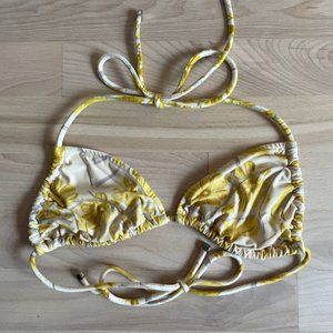 Gucci Swim Yellow Floral 2-Piece Bikini Set